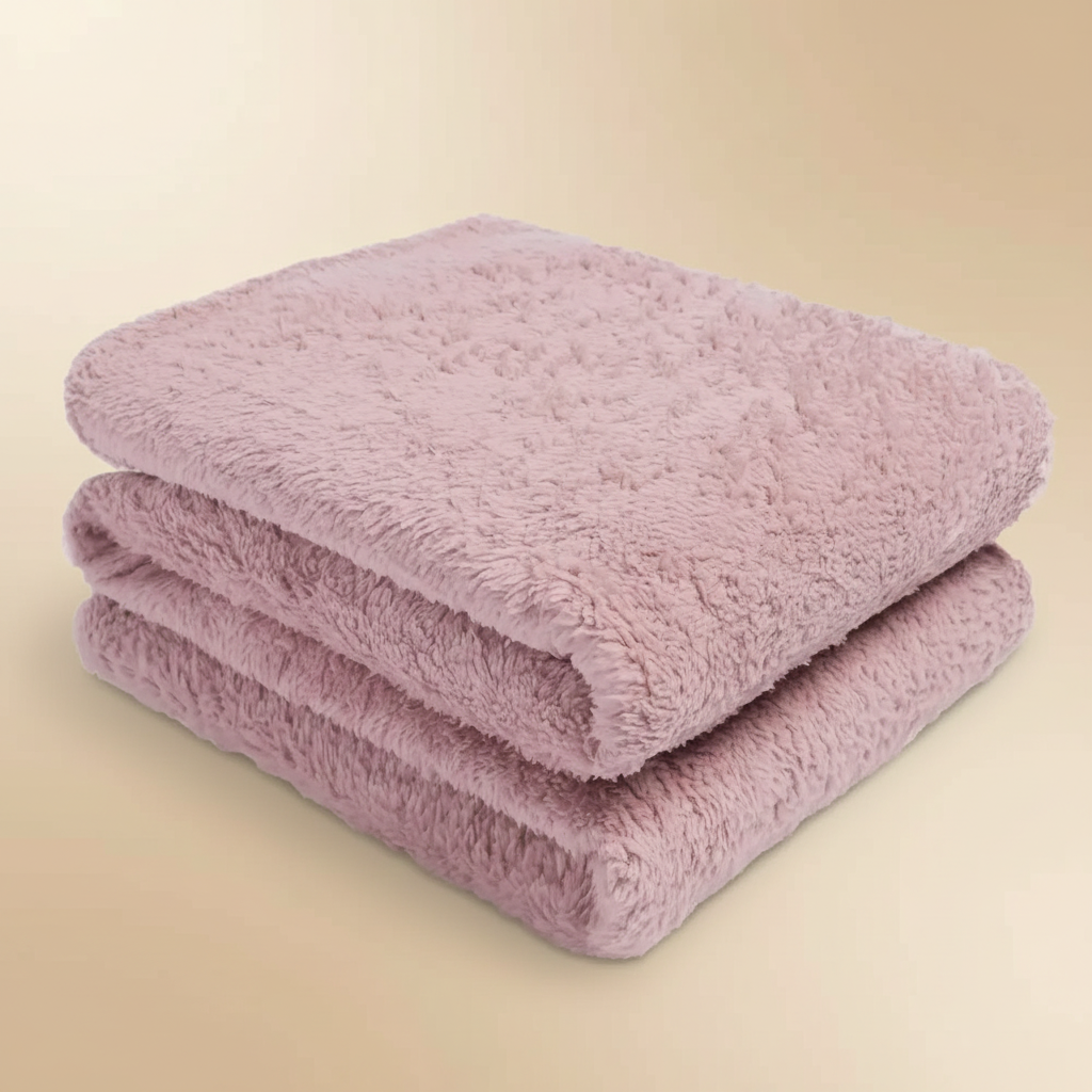 Large Soft Warm Teddy Fleece Throw Blanket - Perfect for Sofa, Bed, Single, Double, King