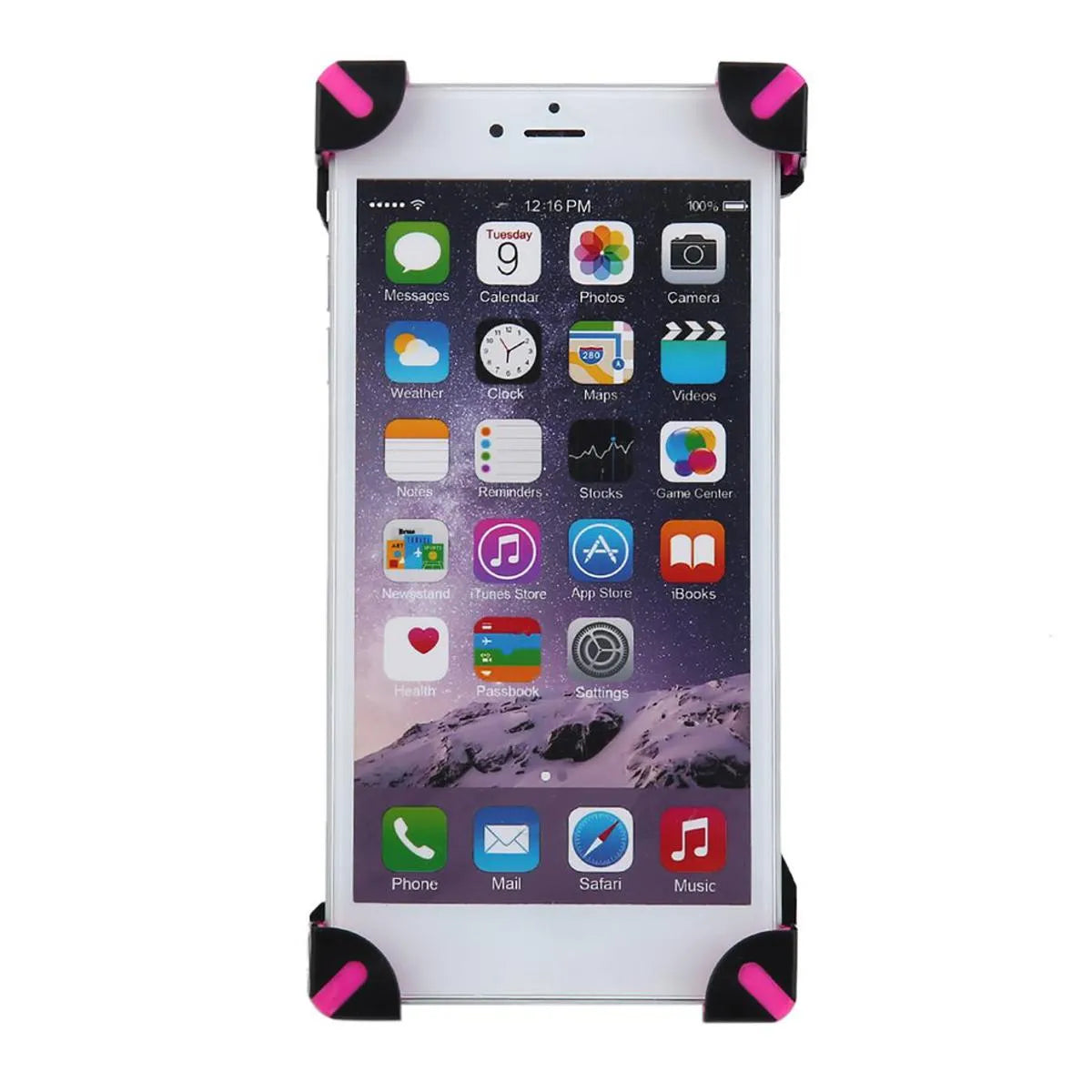 Bike Phone Mount - Reliable, Secure, Highly Adjustable & Any Smartphone