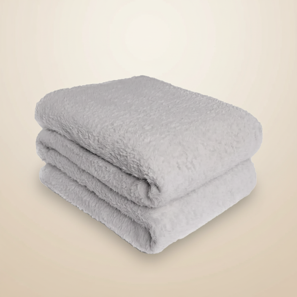 Large Soft Warm Teddy Fleece Throw Blanket - Perfect for Sofa, Bed, Single, Double, King