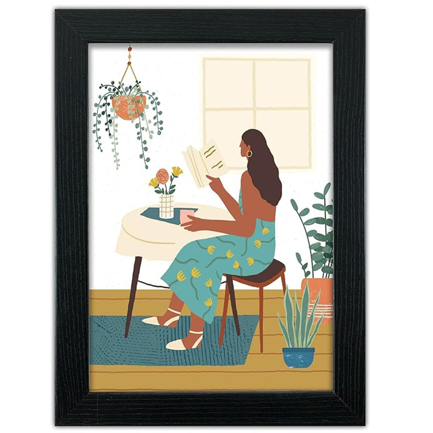 Multi Wooden Grains Photo Frames for Wall