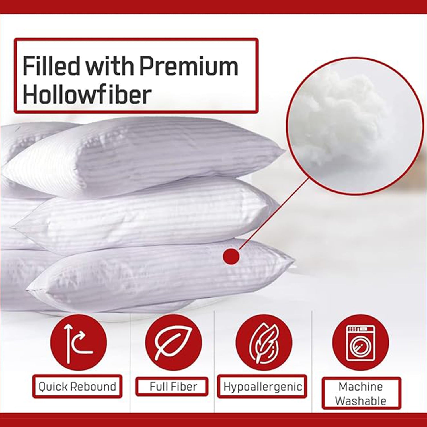 Strip Hotel Quality Pillow - Experience Luxurious Comfort