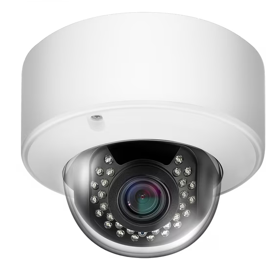 5MP PoE Varifocal Dome Security Camera 2.8-12mm Zoom Night Vision