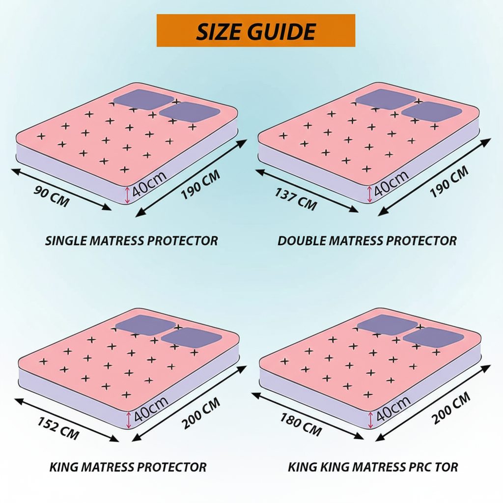 Waterproof Mattress Protector for Ultimate Comfort, Sleep secure