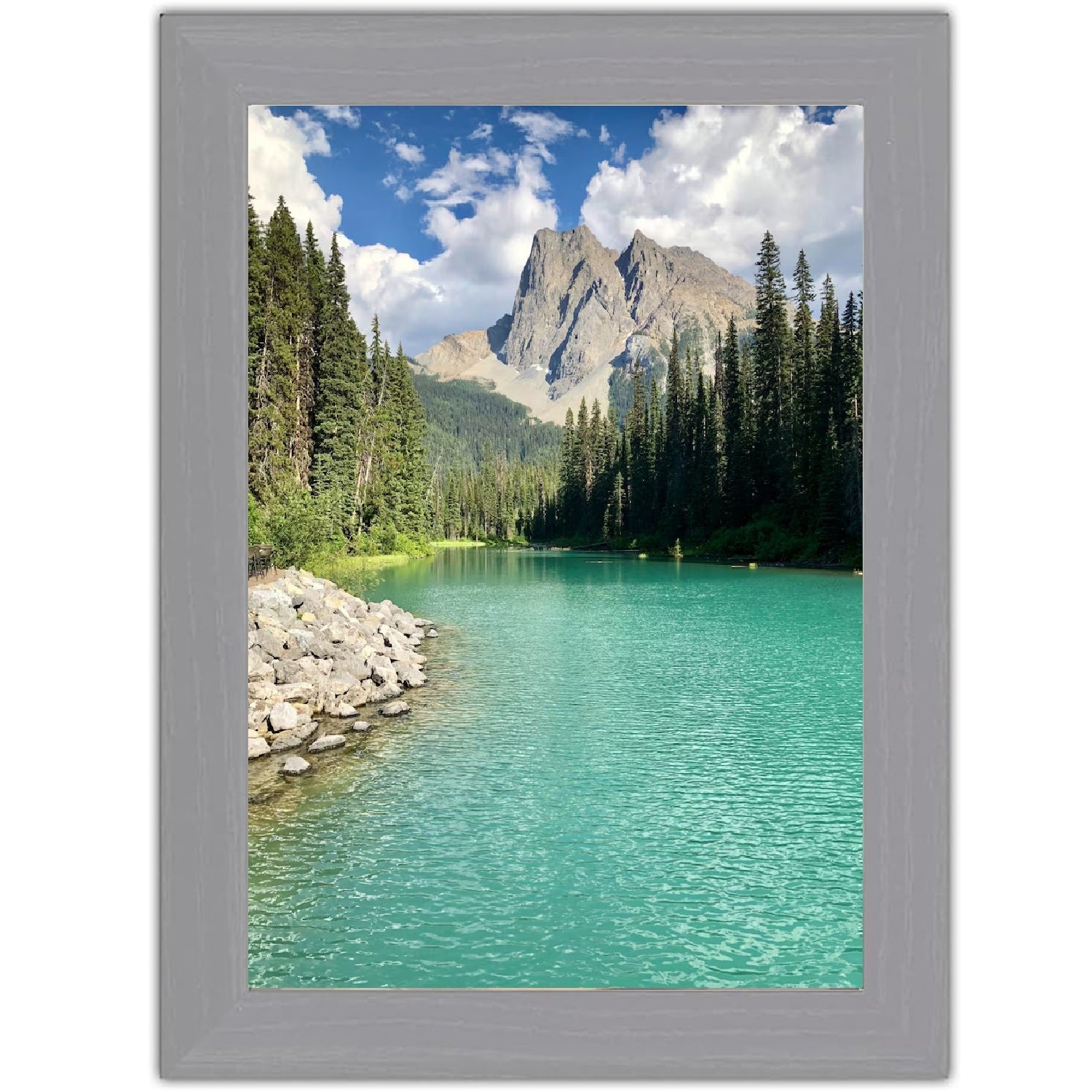 Multi Wooden Grains Photo Frames for Wall
