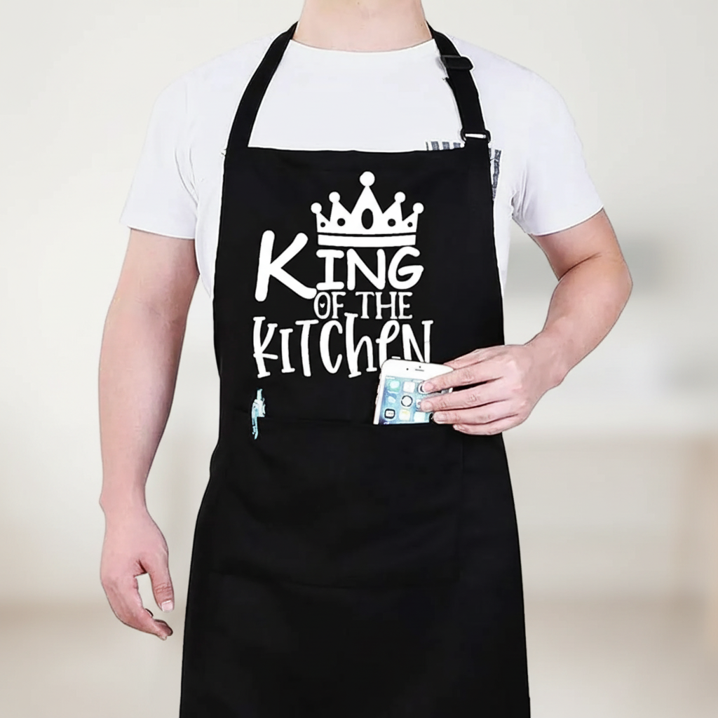 Versatile Men's Chef Apron Ideal for Cooking and BBQ