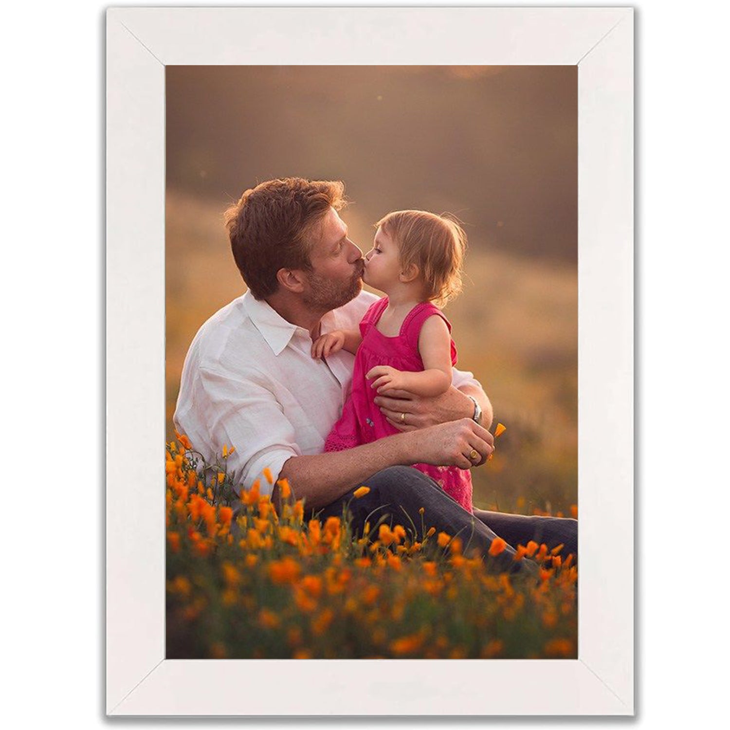 Multi Wooden Grains Photo Frames for Wall