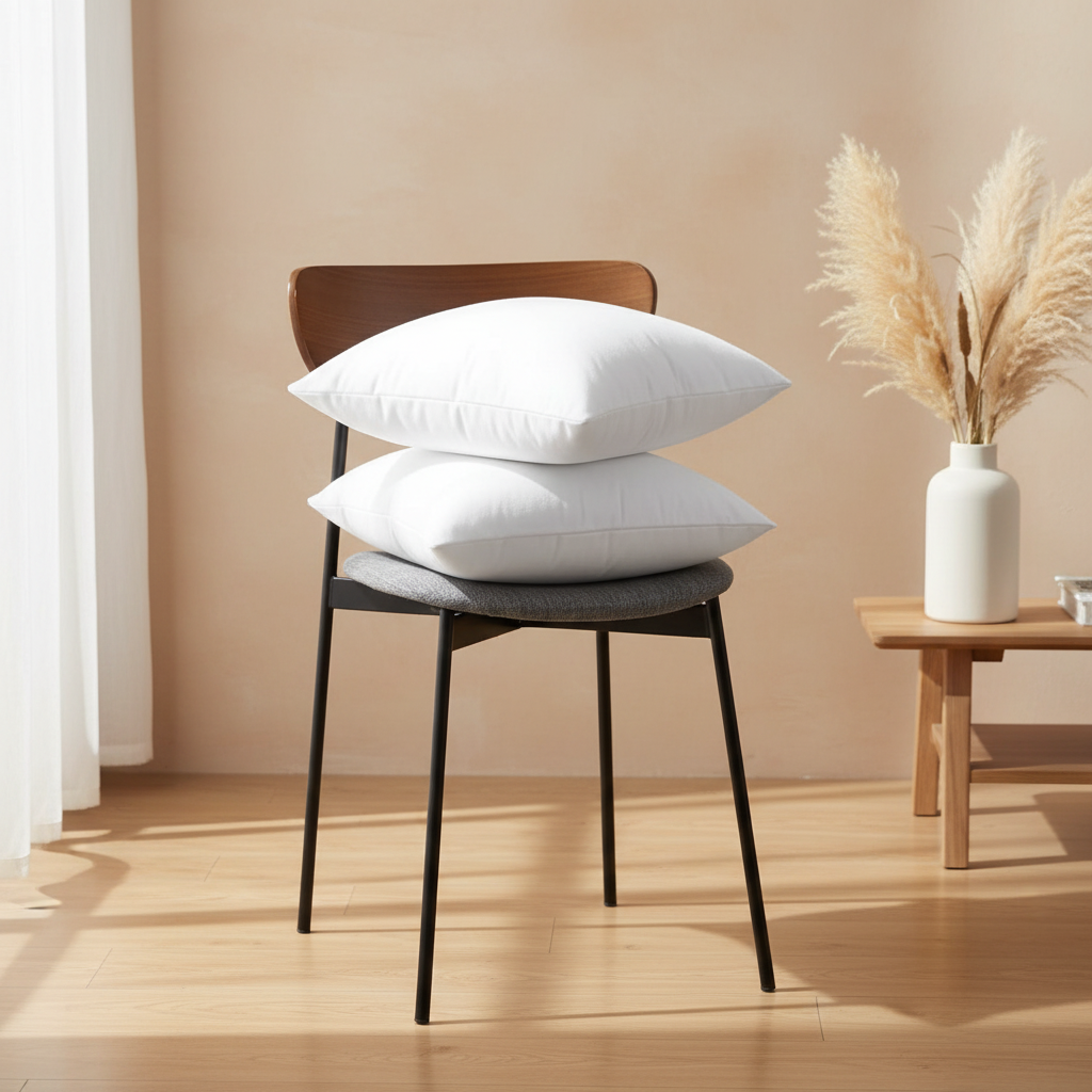 Luxury Plump Cushion Pads - Hollow Fibre Fill - Soft, Fluffy & Hypoallergenic