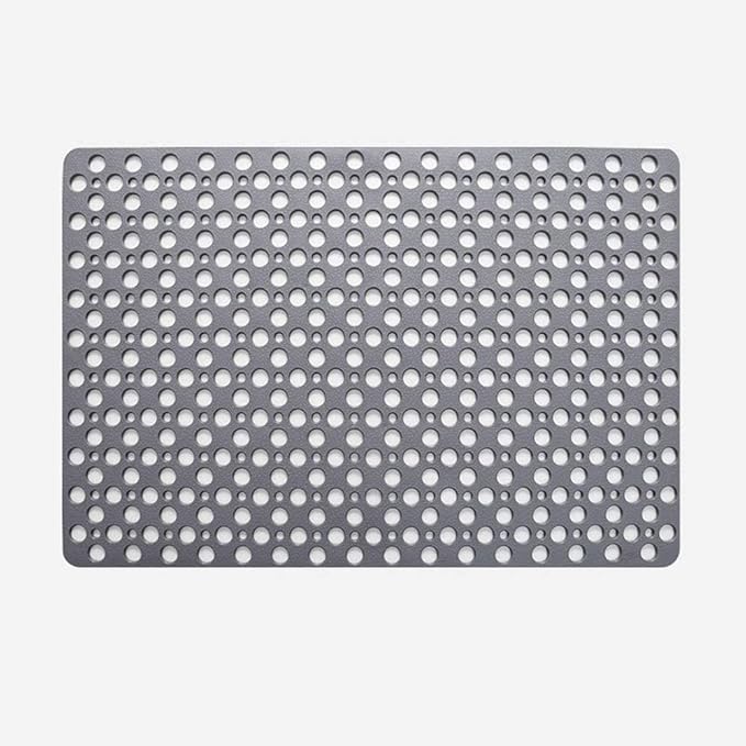 Extra Large Non-Slip Rubber Bath Mat – Anti-Mold Shower Mat with Strong Suction for Maximum Safety