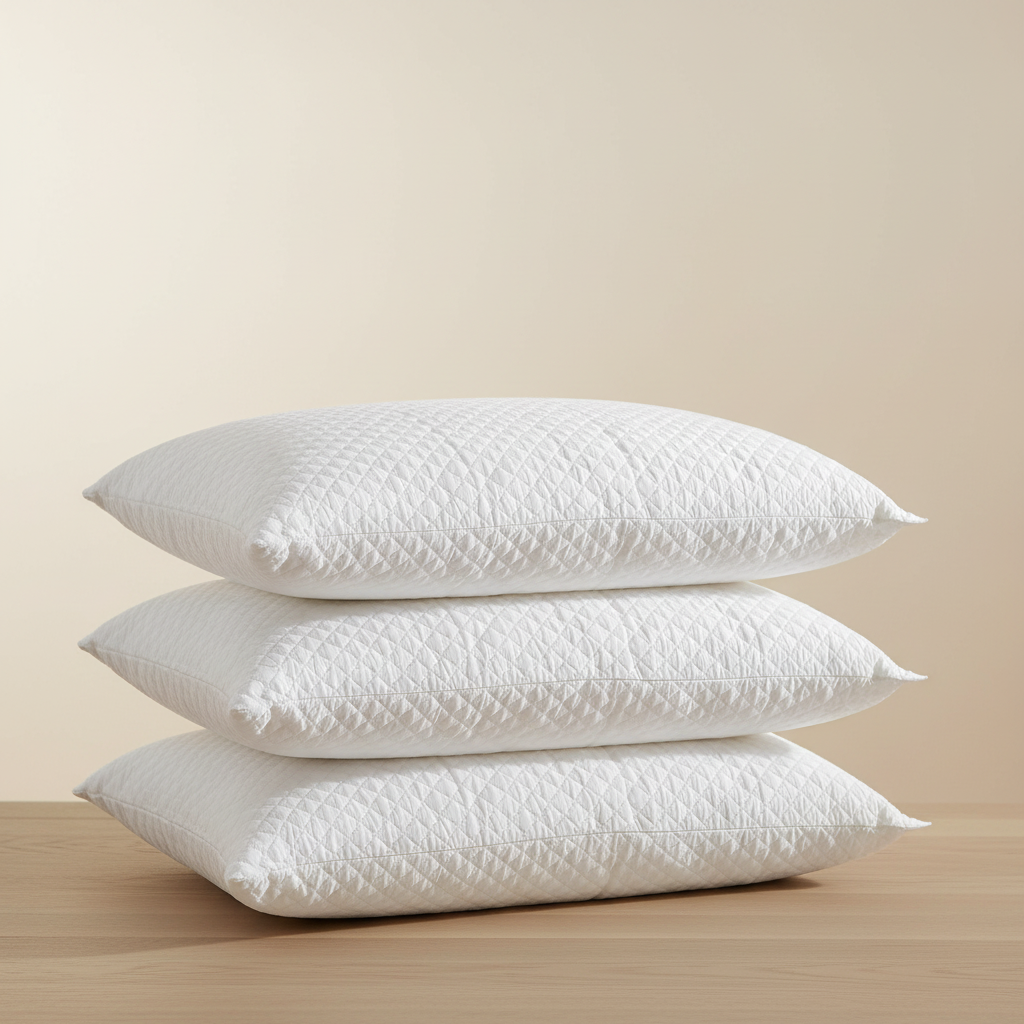 Shredded Memory Foam Pillows 2 Pack, Hypo-allergenic & Breathable Bed Pillows, Relieves Neck and Shoulder Pain, Ideal for Side, Back & Stomach Sleepers