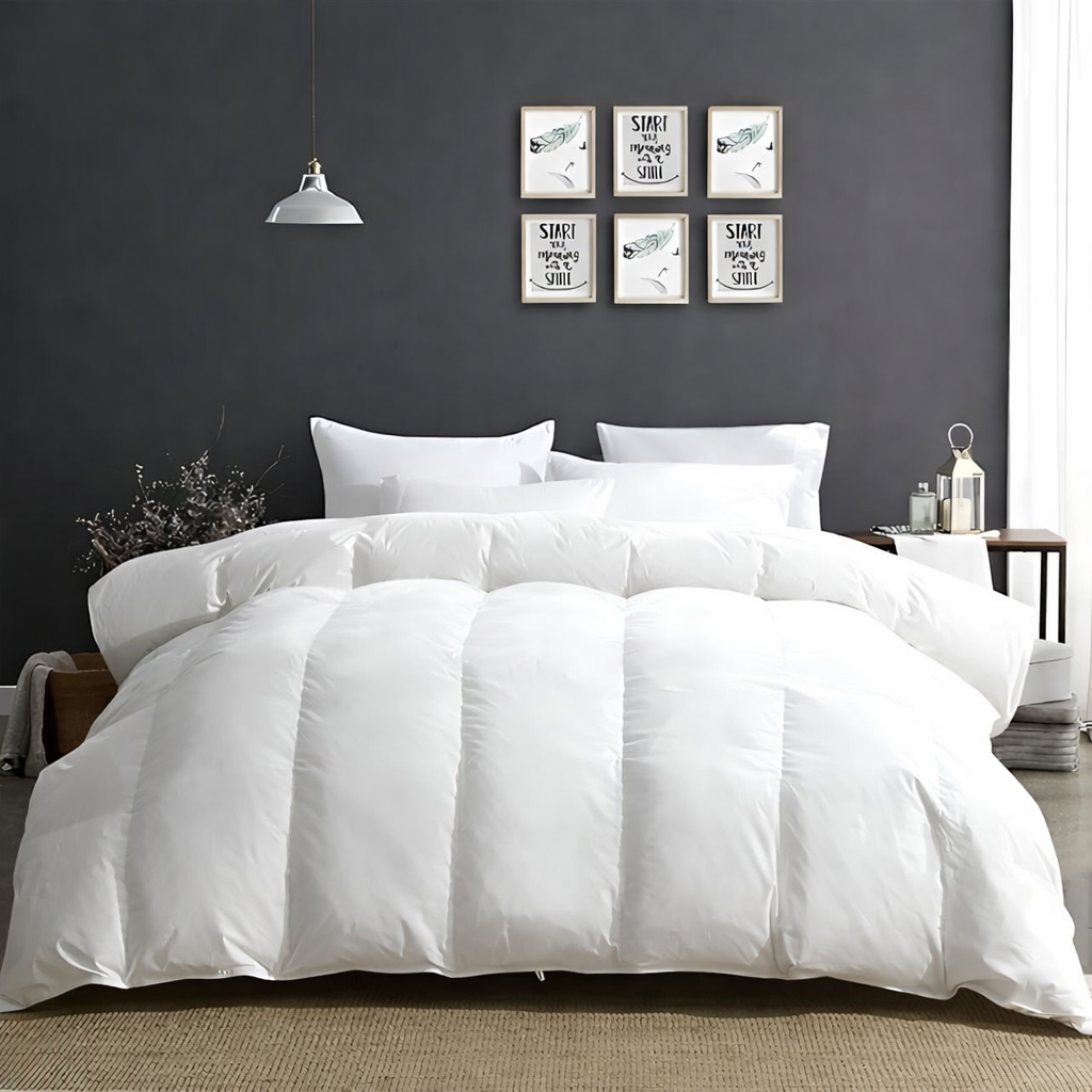 Double All-Season Duvet – Lightweight, Skin-Friendly Down Alternative Comforter