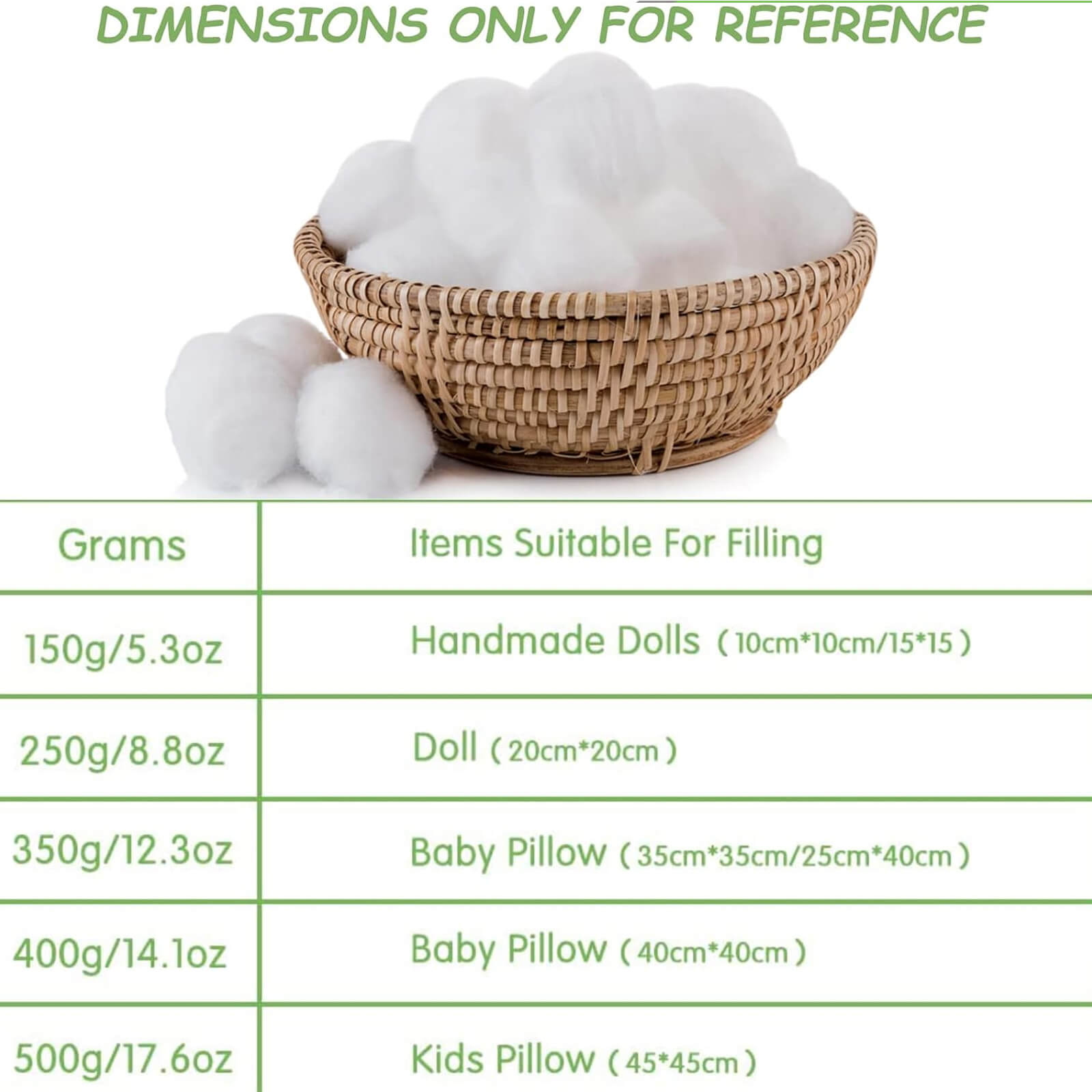 Luxury Hollowfibre Filling