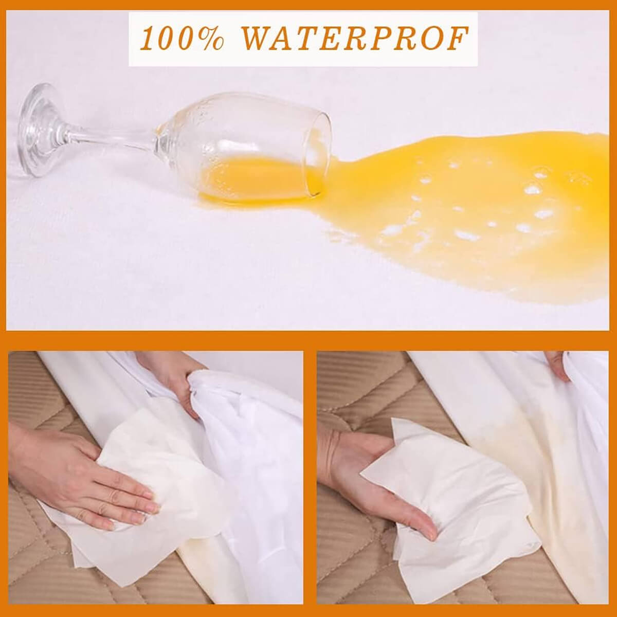 Waterproof Mattress Protector for Ultimate Comfort, Sleep secure