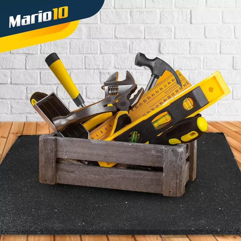 10-Piece Anti-Vibration Washing Machine Mat – Non-Slip Rubber Pads for Under Appliance Stability