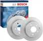 Bosch BD1239 Brake Discs, ECE-R90, Set of 2